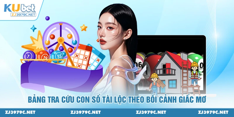 Bảng tra cứu con số tài lộc theo bối cảnh giấc mơ