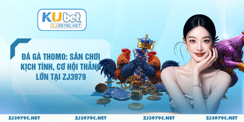 Đá Gà Thomo: Sân Chơi Kịch Tính, Cơ Hội Thắng Lớn Tại ZJ3979