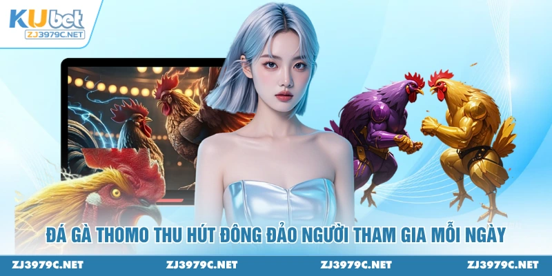 Đá gà Thomo thu hút đông đảo người tham gia mỗi ngày